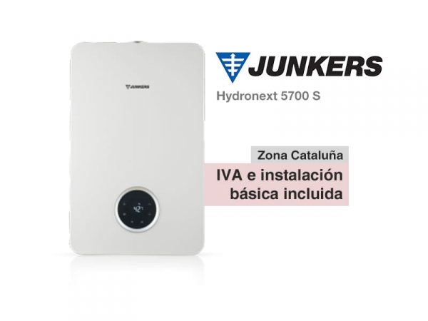 CALENTADOR A GAS HYDRONEXT 5700 S WTD 17-4 AME BUTANO JUNKERS